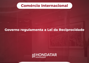 Governo regulamenta a Lei da Reciprocidade