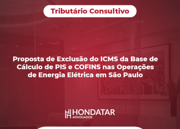 Proposta de Exclusão do ICMS da Base de Cálculo de PIS e COFINS nas Operações de Energia Elétrica em São Paulo