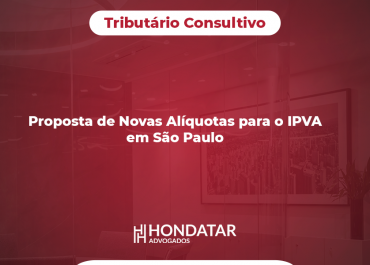 Proposta de Novas Alíquotas para o IPVA em São Paulo