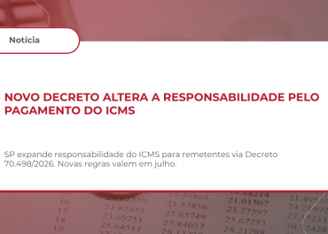 ICMS – RESPONSABILIDADE TRIBUTÁRIA E ALTERAÇÃO DO ARTIGO 288 DO RICMS/SP